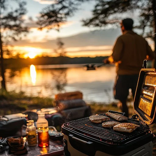 Grill, fiskeguidning